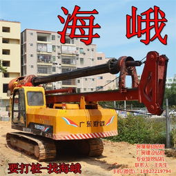 旋挖機(jī)打樁 圖 建房地基鉆樁 珠海地基鉆樁